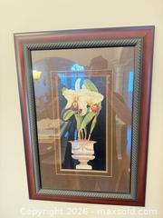 MaxSold Auction: Two floral prints  - Ottawa (Ontario, Canada) SELLER MANAGED Downsizing Online Auction -  Cinnabar