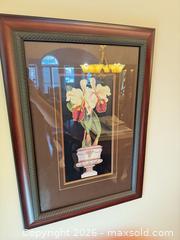 MaxSold Auction: Two floral prints  - Ottawa (Ontario, Canada) SELLER MANAGED Downsizing Online Auction -  Cinnabar