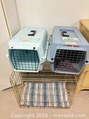 MaxSold Auction: Two pet carriers and a crate - Ottawa (Ontario, Canada) SELLER MANAGED Downsizing Online Auction -  Cinnabar
