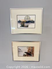 MaxSold Auction: Two sue Coleman indigenous prints  - Ottawa (Ontario, Canada) SELLER MANAGED Downsizing Online Auction -  Cinnabar