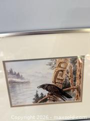 MaxSold Auction: Two sue Coleman indigenous prints  - Ottawa (Ontario, Canada) SELLER MANAGED Downsizing Online Auction -  Cinnabar
