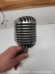 MaxSold Auction: Vintage 1940's SHURE 55 Fatboy Microphone - Ottawa (Ontario, Canada) SELLER MANAGED Downsizing Online Auction -  Cinnabar