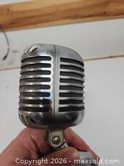 MaxSold Auction: Vintage 1940's SHURE 55 Fatboy Microphone - Ottawa (Ontario, Canada) SELLER MANAGED Downsizing Online Auction -  Cinnabar
