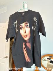 MaxSold Auction: Vintage Tour Shirts, Cher and Tina Turner - Ottawa (Ontario, Canada) SELLER MANAGED Downsizing Online Auction -  Cinnabar