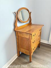 MaxSold Auction: Vintage Vanity Dresser Project Piece lot 212 - Ottawa (Ontario, Canada) SELLER MANAGED Downsizing Online Auction -  Cinnabar