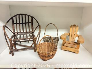 MaxSold Auction: Wooden decor lot 468 - Ottawa (Ontario, Canada) SELLER MANAGED Downsizing Online Auction -  Cinnabar