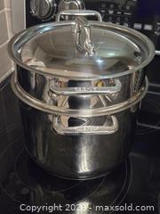 MaxSold Auction: All-Clad Pasta with Insert Pot Like New - Toronto (Ontario, Canada) SELLER MANAGED Downsizing Online Auction - McAdam Avenue