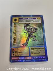 MaxSold Auction: Digimon Etemon & MetalEtemon Cards Holo NM  - Toronto (Ontario, Canada) SELLER MANAGED Downsizing Online Auction - McAdam Avenue