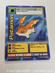 MaxSold Auction: Digimon Patamon & Angemon Cards 1st Edition NM  - Toronto (Ontario, Canada) SELLER MANAGED Downsizing Online Auction - McAdam Avenue