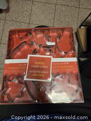 MaxSold Auction: Holiday Cookie Cutters Metal  New in Box - Toronto (Ontario, Canada) SELLER MANAGED Downsizing Online Auction - McAdam Avenue