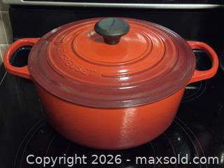 MaxSold Auction: LeCreuset Casserole Made in France New with Tag - Toronto (Ontario, Canada) SELLER MANAGED Downsizing Online Auction - McAdam Avenue