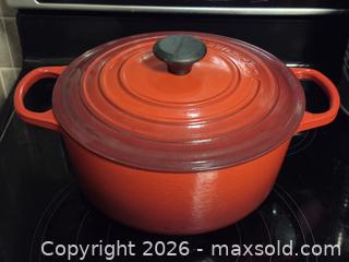 MaxSold Auction: LeCreuset Casserole Made in France New with Tag - Toronto (Ontario, Canada) SELLER MANAGED Downsizing Online Auction - McAdam Avenue