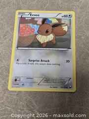MaxSold Auction: Pokemon Dark Explores Eevee Card NM 83/108 - Toronto (Ontario, Canada) SELLER MANAGED Downsizing Online Auction - McAdam Avenue