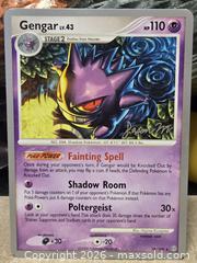 MaxSold Auction: Pokemon Gengar World Championship 2009 Jason M. Deck NM  - Toronto (Ontario, Canada) SELLER MANAGED Downsizing Online Auction - McAdam Avenue