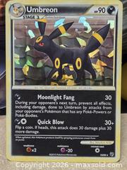 MaxSold Auction: Pokemon Undaunted Umbreon Cracked Ice Holo Theme Deck Exclusive NM - Toronto (Ontario, Canada) SELLER MANAGED Downsizing Online Auction - McAdam Avenue