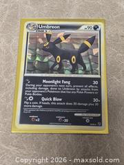MaxSold Auction: Pokemon Undaunted Umbreon Cracked Ice Holo Theme Deck Exclusive NM - Toronto (Ontario, Canada) SELLER MANAGED Downsizing Online Auction - McAdam Avenue