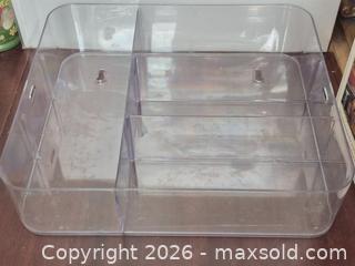 MaxSold Auction: Slotted Lid Plastic Bags Organizer Like New - Toronto (Ontario, Canada) SELLER MANAGED Downsizing Online Auction - McAdam Avenue
