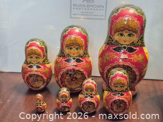 MaxSold Auction: Vintage Hand Made in Canada Floral Matroyshka Doll - Toronto (Ontario, Canada) SELLER MANAGED Downsizing Online Auction - McAdam Avenue