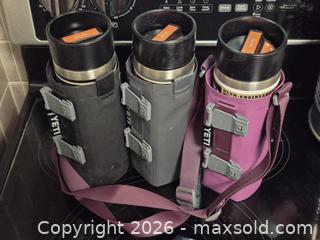MaxSold Auction: Yeti Rambler Insulated Water Bottles With Yeti Insulated Bottle Carriers New - Toronto (Ontario, Canada) SELLER MANAGED Downsizing Online Auction - McAdam Avenue