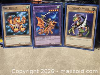 MaxSold Auction: Yu-Gi-Oh Alligator Sword Dragon Set 1st Edition Mint  - Toronto (Ontario, Canada) SELLER MANAGED Downsizing Online Auction - McAdam Avenue