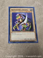 MaxSold Auction: Yu-Gi-Oh Alligator Sword Dragon Set 1st Edition Mint  - Toronto (Ontario, Canada) SELLER MANAGED Downsizing Online Auction - McAdam Avenue
