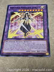 MaxSold Auction: Yu-Gi-Oh Arcana Knight Joker 1st Edition Mint  - Toronto (Ontario, Canada) SELLER MANAGED Downsizing Online Auction - McAdam Avenue