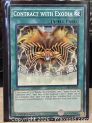 MaxSold Auction: Yu-Gi-Oh Contract With Exodia 1st Edition Mint  - Toronto (Ontario, Canada) SELLER MANAGED Downsizing Online Auction - McAdam Avenue