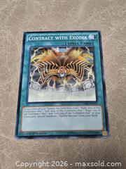 MaxSold Auction: Yu-Gi-Oh Contract With Exodia 1st Edition Mint  - Toronto (Ontario, Canada) SELLER MANAGED Downsizing Online Auction - McAdam Avenue