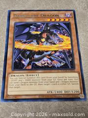 MaxSold Auction: Yu-Gi-Oh Darkflare Dragon Mint  - Toronto (Ontario, Canada) SELLER MANAGED Downsizing Online Auction - McAdam Avenue