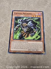 MaxSold Auction: Yu-Gi-Oh Exodia Necross 1st Edition Mint  - Toronto (Ontario, Canada) SELLER MANAGED Downsizing Online Auction - McAdam Avenue