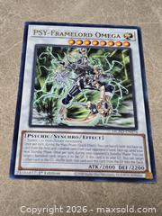 MaxSold Auction: Yu-Gi-Oh Psy-Framelord Omega 1st Edition Mint  - Toronto (Ontario, Canada) SELLER MANAGED Downsizing Online Auction - McAdam Avenue
