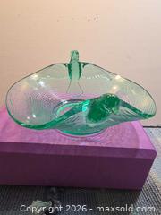 MaxSold Auction: Vintage Fenton Green Uranium Vaseline Glass Hummingbird - Toronto (Ontario, Canada) SELLER MANAGED Estate Sale Online Auction - Saunders Road