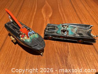 MaxSold Auction: Corgi Toys Batmobile, Batboat & Trailer with Figures - Ancaster (Ontario, Canada) SELLER MANAGED Downsizing Online Auction - Galley Rd