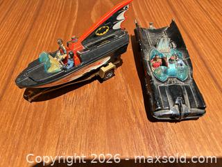 MaxSold Auction: Corgi Toys Batmobile, Batboat & Trailer with Figures - Ancaster (Ontario, Canada) SELLER MANAGED Downsizing Online Auction - Galley Rd