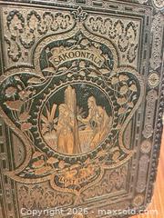 MaxSold Auction: First edition 1855 Sakoontala or The Lost Ring by Monier Williams  - Ancaster (Ontario, Canada) SELLER MANAGED Downsizing Online Auction - Galley Rd