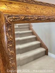 MaxSold Auction: Large framed Beveled mirror  - Ancaster (Ontario, Canada) SELLER MANAGED Downsizing Online Auction - Galley Rd