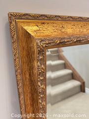 MaxSold Auction: Large framed Beveled mirror  - Ancaster (Ontario, Canada) SELLER MANAGED Downsizing Online Auction - Galley Rd