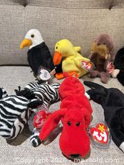 MaxSold Auction: Lot of 11 TY beanie Babies  - Ancaster (Ontario, Canada) SELLER MANAGED Downsizing Online Auction - Galley Rd