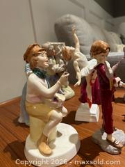 MaxSold Auction: Lot of 9 figurines majority are F.G Doughty  - Ancaster (Ontario, Canada) SELLER MANAGED Downsizing Online Auction - Galley Rd