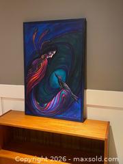 MaxSold Auction: Original acrylic on canvas Don Chase “ He Speaks To Me” 36x24 inches  - Ancaster (Ontario, Canada) SELLER MANAGED Downsizing Online Auction - Galley Rd