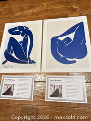 MaxSold Auction: Pair of Unframed “Blue Nude” by Henry Matisse  - Ancaster (Ontario, Canada) SELLER MANAGED Downsizing Online Auction - Galley Rd