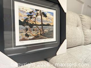 MaxSold Auction: Professional framed “ West Wind Sketch” fine art print by Tom Thomson - Ancaster (Ontario, Canada) SELLER MANAGED Downsizing Online Auction - Galley Rd