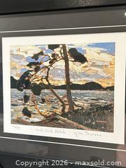 MaxSold Auction: Professional framed “ West Wind Sketch” fine art print by Tom Thomson - Ancaster (Ontario, Canada) SELLER MANAGED Downsizing Online Auction - Galley Rd