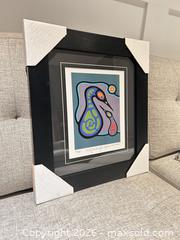 MaxSold Auction: Professionally framed “ Family Teaching II” fine art print by  Morrisseau  - Ancaster (Ontario, Canada) SELLER MANAGED Downsizing Online Auction - Galley Rd