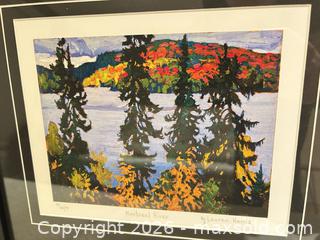 MaxSold Auction: Professionally framed “Montreal River “ by Lawren Harris - Ancaster (Ontario, Canada) SELLER MANAGED Downsizing Online Auction - Galley Rd