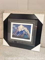 MaxSold Auction: Professionally Framed “Mountain Forms” fine art print by Lawren Harris  - Ancaster (Ontario, Canada) SELLER MANAGED Downsizing Online Auction - Galley Rd
