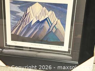 MaxSold Auction: Professionally Framed “Mountain Forms” fine art print by Lawren Harris  - Ancaster (Ontario, Canada) SELLER MANAGED Downsizing Online Auction - Galley Rd