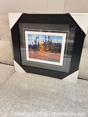 MaxSold Auction: Professionally framed “ tamaracks fall” fine art print by Tom Thomson  - Ancaster (Ontario, Canada) SELLER MANAGED Downsizing Online Auction - Galley Rd