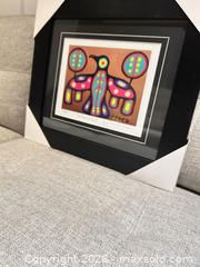 MaxSold Auction: Professionally framed “Thunderbird Spirit “ fine art print by Christian Morrisseau - Ancaster (Ontario, Canada) SELLER MANAGED Downsizing Online Auction - Galley Rd