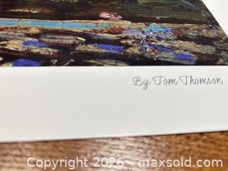 MaxSold Auction: Unframed “Black Spruce in Autumn “ By Tom Thomson  - Ancaster (Ontario, Canada) SELLER MANAGED Downsizing Online Auction - Galley Rd